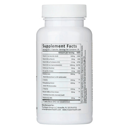 JMPSTRT Bottel Supplement Facts