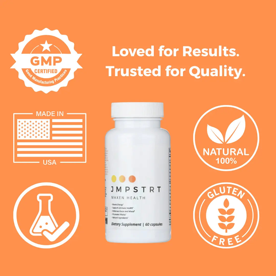 JMPSTRT: All-Natural Energy & Focus with Immunity Booster