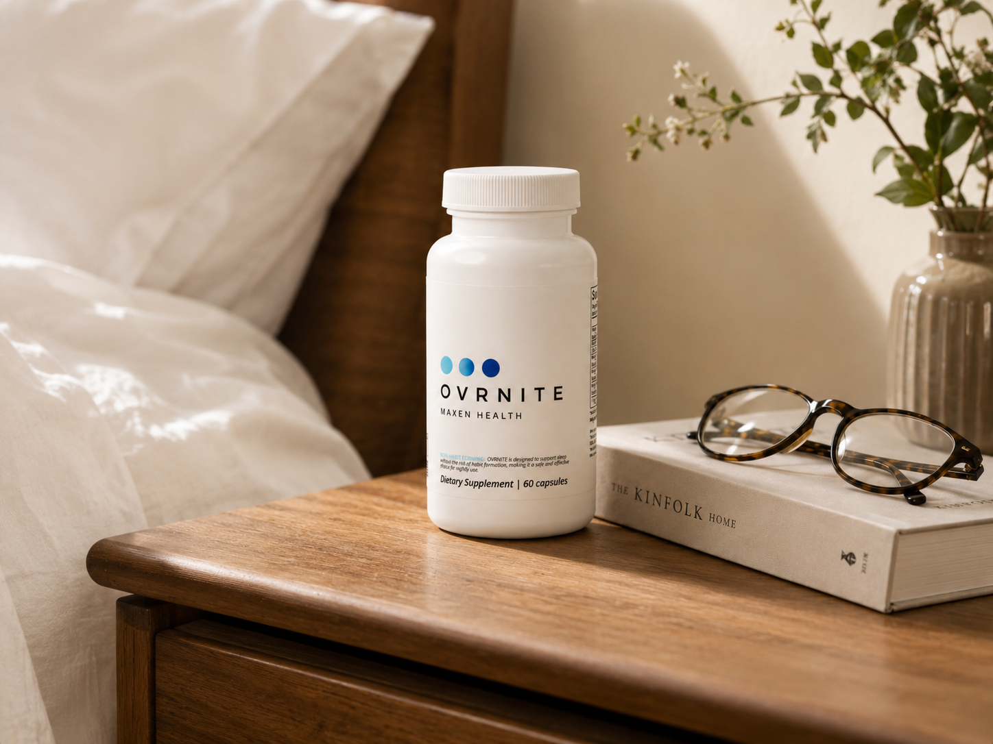 OVRNITE on the nightstand